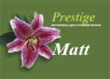 PRESTIGE Матовая фотобумага / Matt