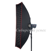 Софтбокс SBQ-30120 BW жаропрочный с сотовой насадкой