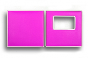 Корка "Rectangle"/"Прямоугольник", Magenta (розовый)