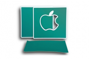 Корка "Apple"/"Яблоко", Olive (оливковый)