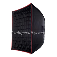Софтбокс SBQ-6060 BW жаропрочный с сотовой насадкой