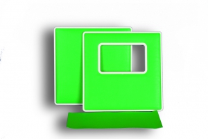 Корка "Rectangle"/"Прямоугольник", Green (зеленый)