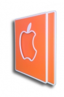 Корка "Apple"/"Яблоко", Orange (оранжевый)