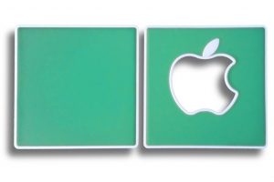 Корка "Apple"/"Яблоко", Olive (оливковый)