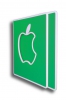 Корка "Apple"/"Яблоко", Olive (оливковый)