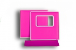 Корка "Rectangle"/"Прямоугольник", Magenta (розовый)