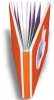Корка "Apple"/"Яблоко", Orange (оранжевый)